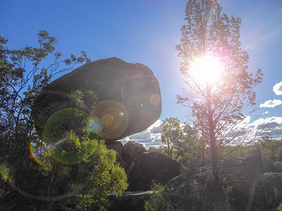 Granite rocks ar Cranky Rock - Warialda NSW Australia