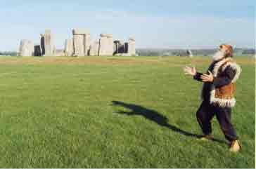 Francis Firebrace at Stonehenge