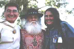 Francis at a storytelling festival in the USA