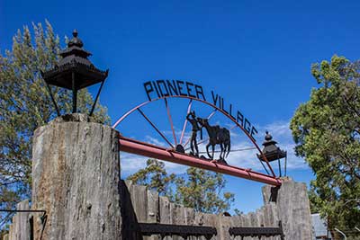Inverell's Pioneer Village - Tingha Road