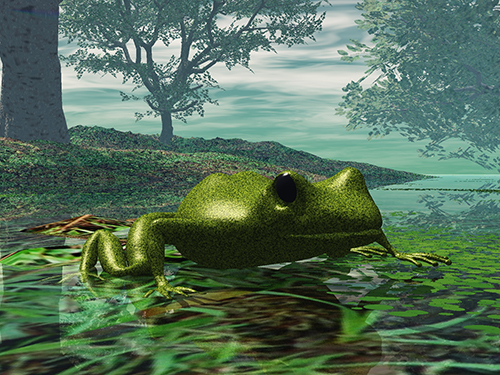 Thomas Tadpole by Holly Smith - CGI recreation inspired by the book.