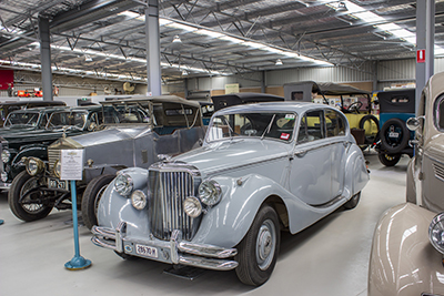 1951 Jaguar MK V 3.5Z Series Sedan - vintage car - Inverell Transport Museum