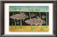 The Billabong by the Myall Creek artist - Colin Isaacs