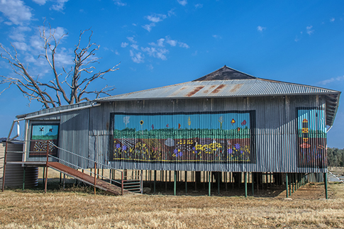 The Woolshed - by Colin Isaacs and Scott Griffiths - Warialda NSW