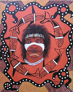 Koori by Koori artist Colin Isaacs