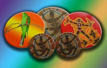 Aboriginal and Australiana Themed Decorative Ceramic Tiles - Large catalogue available