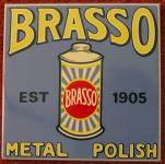Brasso Metal Polish Vintage Tile