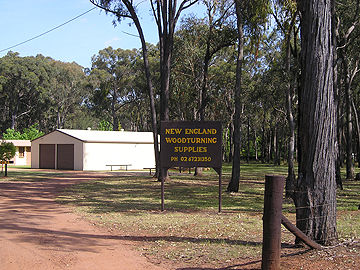 Opposite the Inverell Airport on the Ponds Road