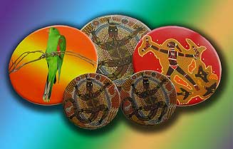 Decorative Ceramic Tiles - Aboriginal and Australiana