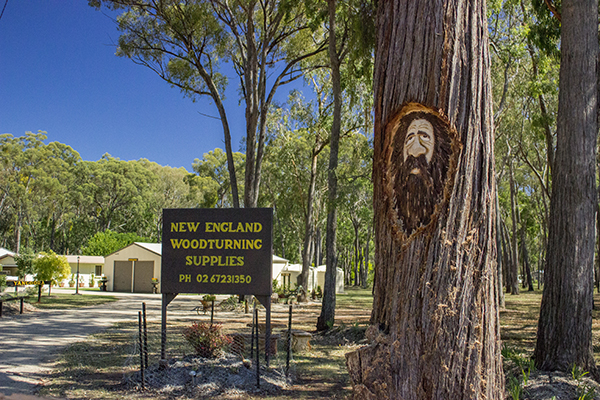 Wood Spirit Face - New England Woodturning Supplies - Gilgai NSW Australia