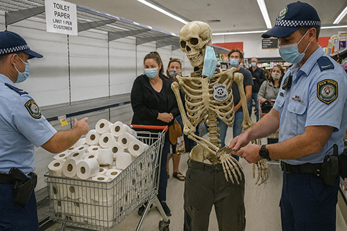 Bones McCoy pandemic arrest