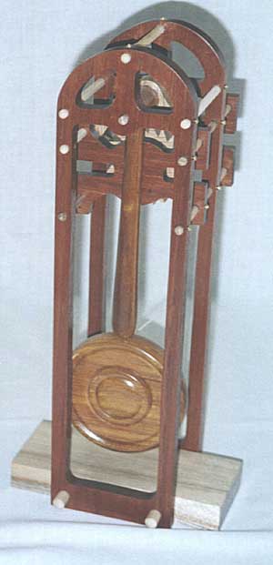 wooden recoil machine