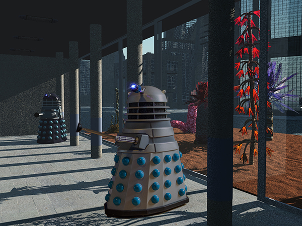 Dalek City on Skaro.