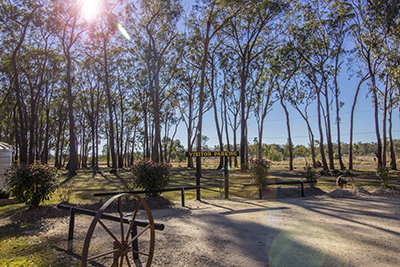 Visitor Parking - New England Woodturning - Gilgai NSW Australia