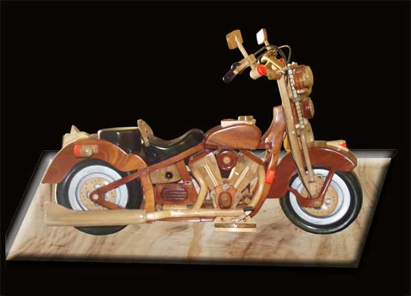 Wooden Model by Rob Day - New England Woodturning Supplies