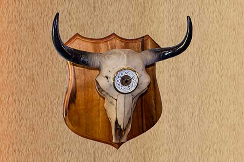 new england Woodturning Supplies - Skull Clock